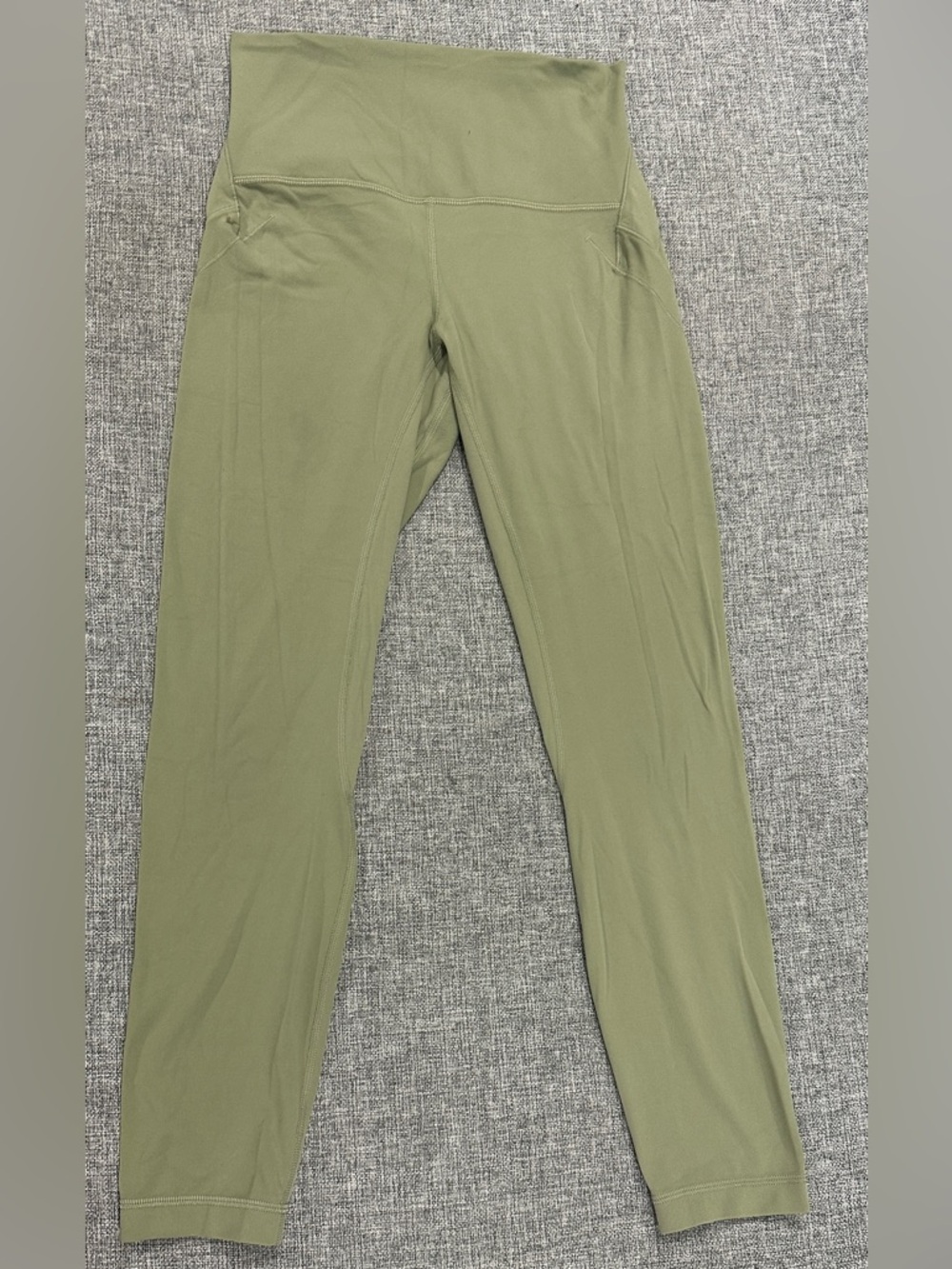 Lululemon Olive Green High Rise Leggings Size M